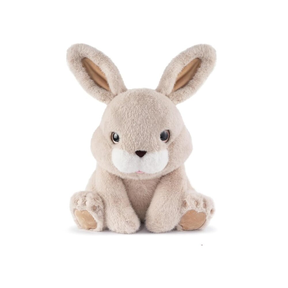 Fluffy Plush Bunny Stuffed Weighted Animal Toy 18" 3.5 Lbs By NiuNiuDaddy